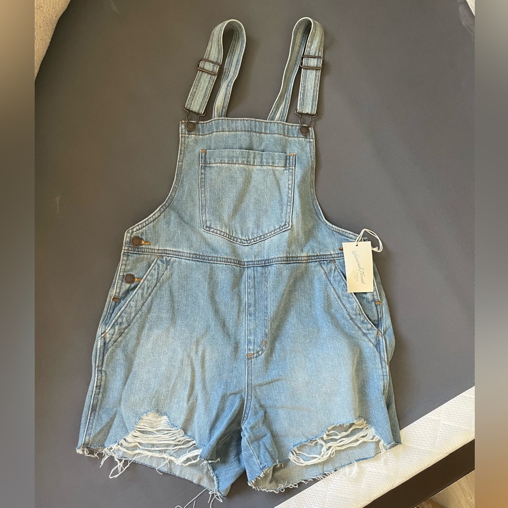 denim overalls